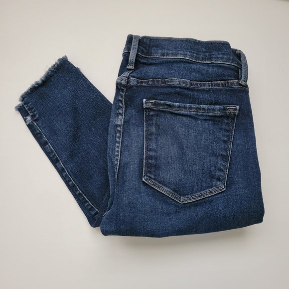 FRAME Le Skinny de Jeanne Tulip Hem Jeans Size: 27 - Picture 8 of 12